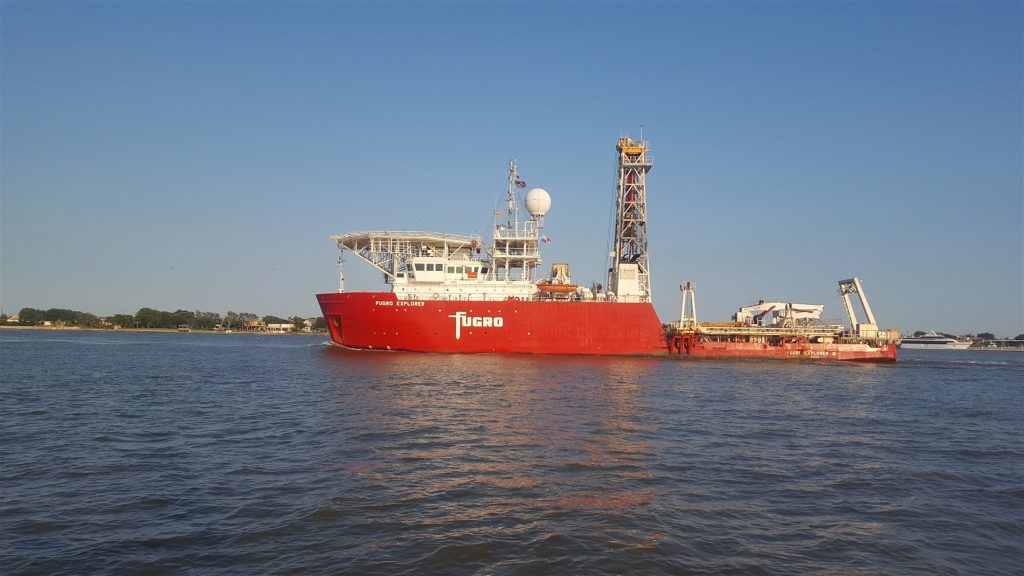 Image of a large commercial vessel in the HoustonShip Channel